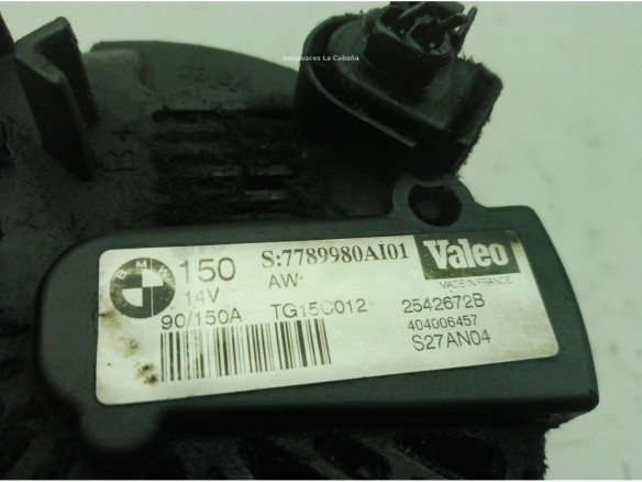 7789980A101 ALTERNADOR BMW X3 (E83)|Desguaces La Cabaña
