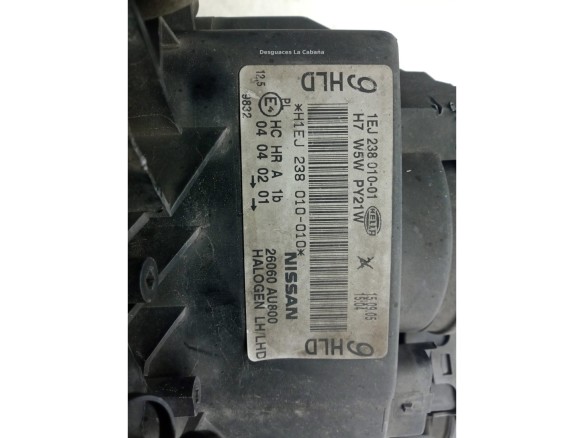   FARO IZQUIERDO NISSAN PRIMERA (P12)|Desguaces La Cabaña