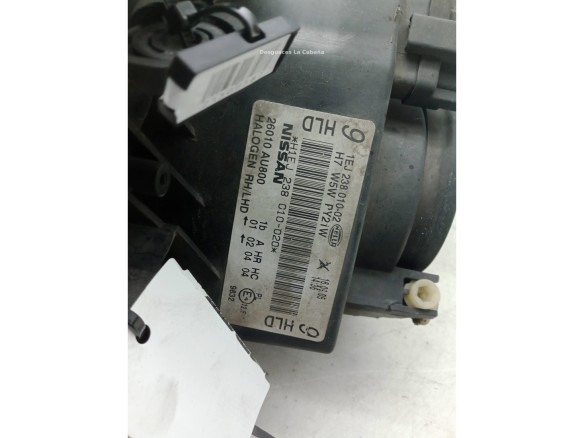   FARO DERECHO NISSAN PRIMERA (P12)|Desguaces La Cabaña