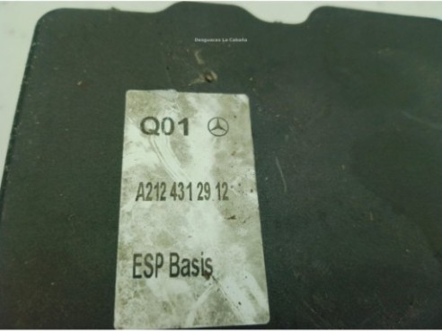 A2124313012, A2124312912 GRUPO ABS MERCEDES BENZ CLASE E (W212)|Desguaces La Cabaña