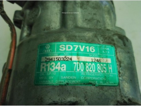 7D0820805H COMPRESOR AA VW LT 28-46 II Furgón (2DA, 2DD, 2DH)|Desguaces La Cabaña