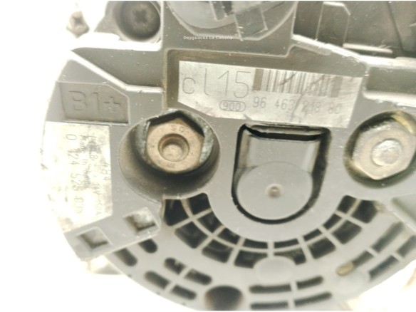 0124525035,9646321880, ALTERNADOR PEUGEOT 307 (3A/C)|Desguaces La Cabaña