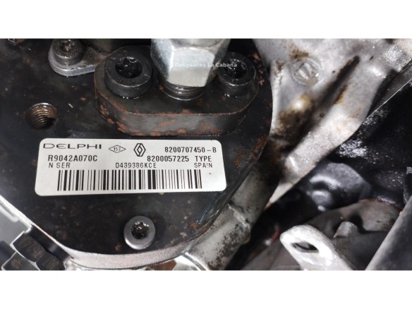 K9KK792 MOTOR DACIA SANDERO|Desguaces La Cabaña