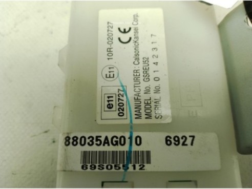  88035AG010 CENTRALITA MOTOR SUBARU LEGACY |Desguaces La Cabaña