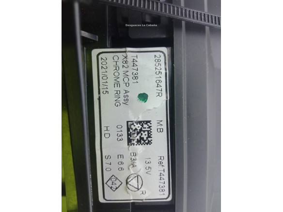 285251647R MANDO CLIMA RENAULT TRAFIC III Autobús (JG_) |Desguaces La Cabaña