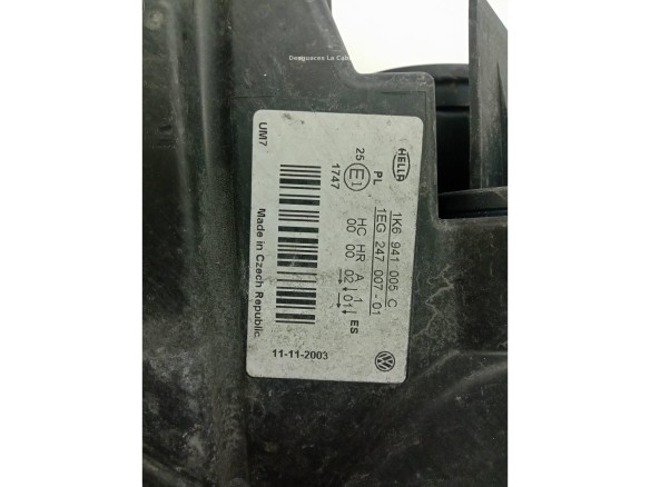 1K6941029C FARO IZQUIERDO VW GOLF V (1K1)|Desguaces La Cabaña