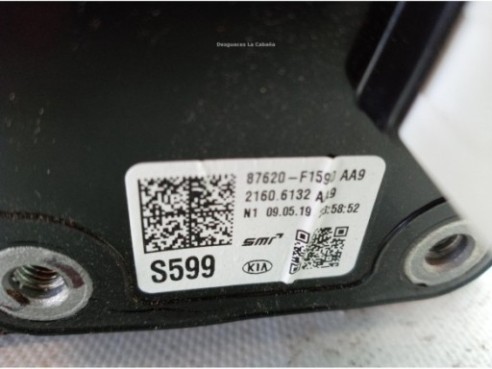 87620F1590AAS ESPEJO DER KIA SPORTAGE (QL)|Desguaces La Cabaña