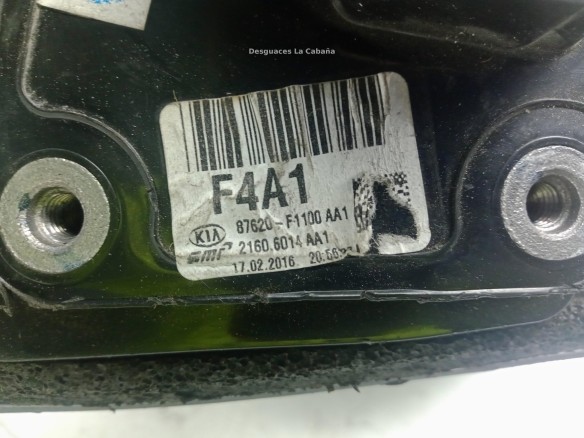 ESPEJO DER KIA SPORTAGE (QL)|Desguaces La Cabaña