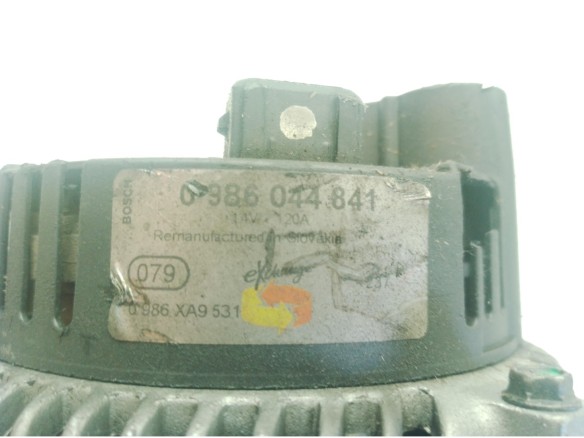 0986044841 ALTERNADOR BMW 5 (E39)|Desguaces La Cabaña