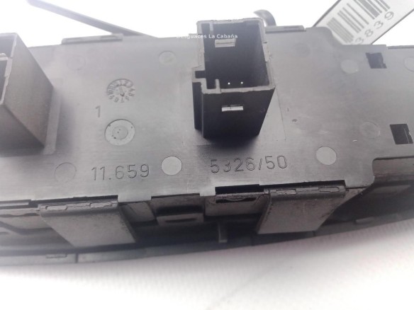 96638782XD MANDO ELEVALUNAS PUERTA LAT DEL IZQ CITROEN C4 Picasso I Limusina (UD_) |Desguaces La Cabaña