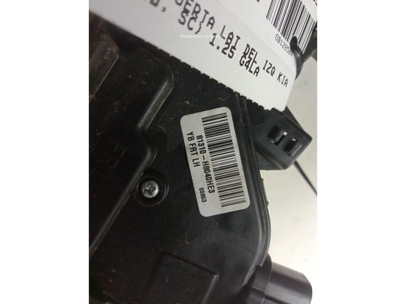 81310H8040 CERRADURA PUERTA LAT DEL IZQ KIA RIO IV (YB, SC)|Desguaces La Cabaña