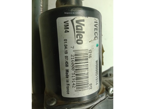  W000051914 MOTOR LIMPIAPARABRISAS DEL IVECO DAILY VI Furgón|Desguaces La Cabaña