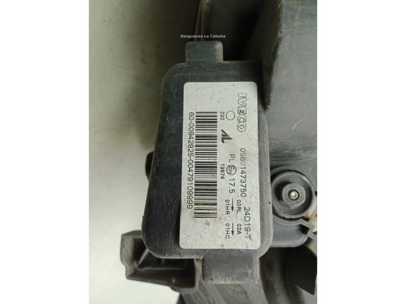  05801473750 FARO IZQUIERDO IVECO DAILY VI Furgón|Desguaces La Cabaña