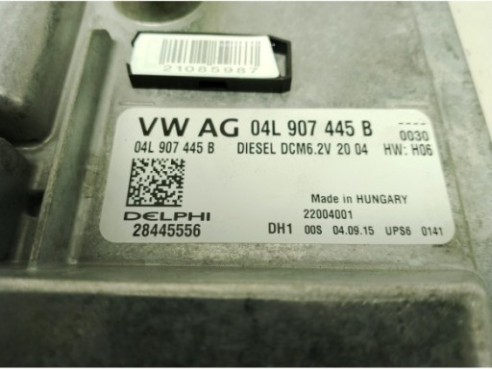  04L907445B CENTRALITA MOTOR VW GOLF VII (5G1, BQ1, BE1, BE2)|Desguaces La Cabaña