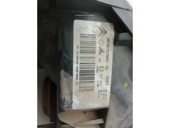 6206J7 FARO IZQUIERDO CITROEN XSARA (N1)|Desguaces La Cabaña
