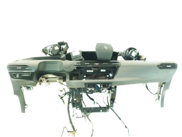 96764017ZD KIT AIRBAGS + SALPICADERO + CINTURONES O ANCLAJE + CENTRALIT CITROEN C4 Grand Picasso II|Desguaces La Cabaña