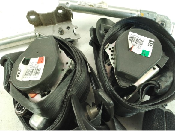 96764017ZD KIT AIRBAGS + SALPICADERO + CINTURONES O ANCLAJE + CENTRALIT CITROEN C4 Grand Picasso II|Desguaces La Cabaña