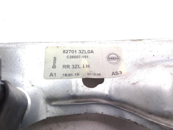ELEVALUNAS PUERTA LAT TRA IZQ NISSAN PULSAR Fastback (C13) |Desguaces La Cabaña