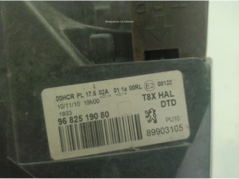 6206N9, 9682519080 FARO DERECHO PEUGEOT 3008 Limusina (0U_)|Desguaces La Cabaña