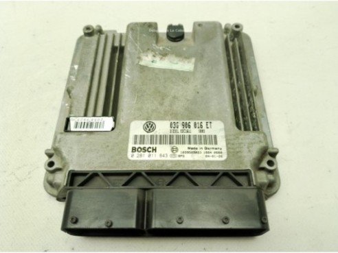 0281011843,03G906016ET, CENTRALITA MOTOR VW GOLF V (1K1)|Desguaces La Cabaña
