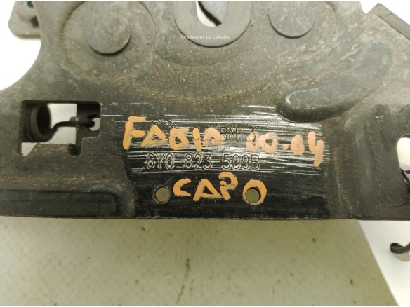 CERRADURA CAPO SKODA FABIA I (6Y2)|Desguaces La Cabaña