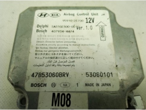 959102E700, CENTRALITA AIRBAG HYUNDAI TUCSON (JM)|Desguaces La Cabaña