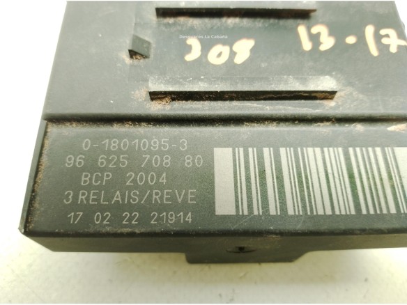 9662570880 CAJA CALENTADORES CITROEN C6 (TD_)|Desguaces La Cabaña