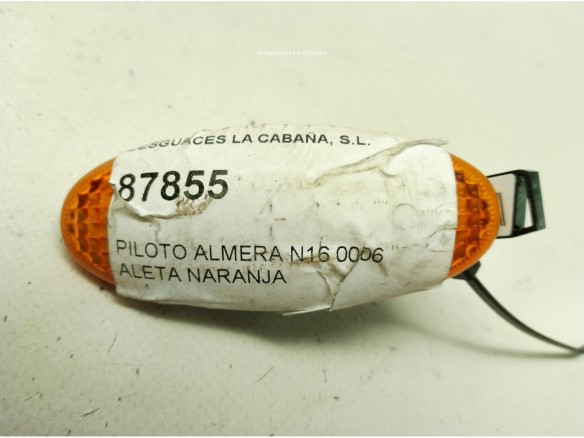 PILOTO ALETA DEL IZQ NISSAN ALMERA II (N16)|Desguaces La Cabaña