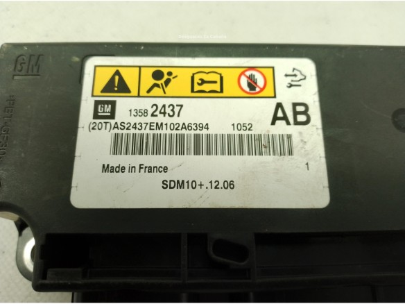 13582437, CENTRALITA AIRBAG CHEVROLET ORLANDO (J309)|Desguaces La Cabaña
