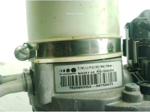 93179568, 13292554 BOMBA DIRECCION OPEL ZAFIRA B (A05)|Desguaces La Cabaña