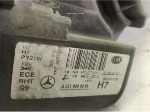 A2518200261 FARO DERECHO MERCEDES BENZ CLASE R (W251, V251)|Desguaces La Cabaña