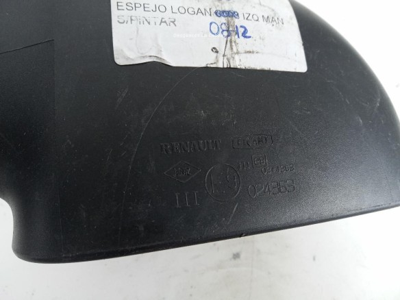 963023121R ESPEJO IZQ DACIA LOGAN (LS_) |Desguaces La Cabaña