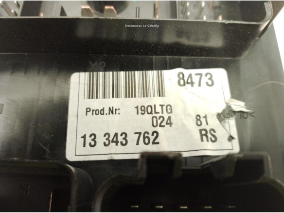 13343762RS CAJA FUSIBLES INTERIOR (BSI) OPEL ASTRA J (P10)|Desguaces La Cabaña