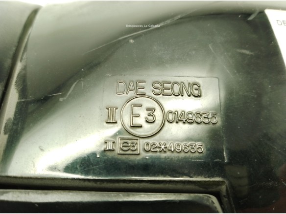 ESPEJO IZQ SSANGYONG FAMILY|Desguaces La Cabaña