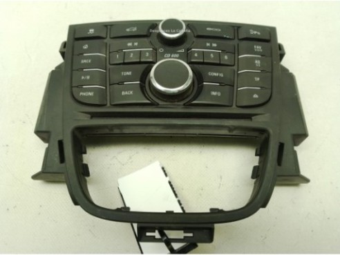 GM13397126 MANDO RADIO OPEL ASTRA J|Desguaces La Cabaña