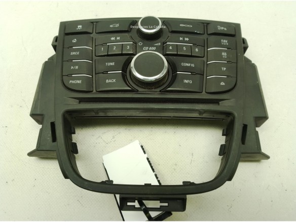 GM13397126 MANDO RADIO OPEL ASTRA J|Desguaces La Cabaña