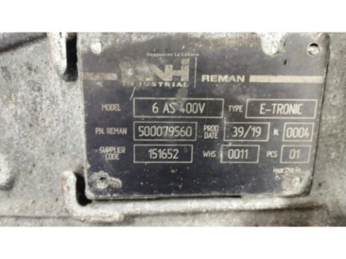 500079560 CAJA CAMBIOS IVECO DAILY VI Caja/Chasis|Desguaces La Cabaña