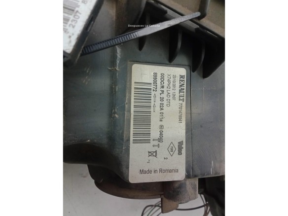 7701476941 FARO DERECHO RENAULT LAGUNA II (BG0/1_)|Desguaces La Cabaña