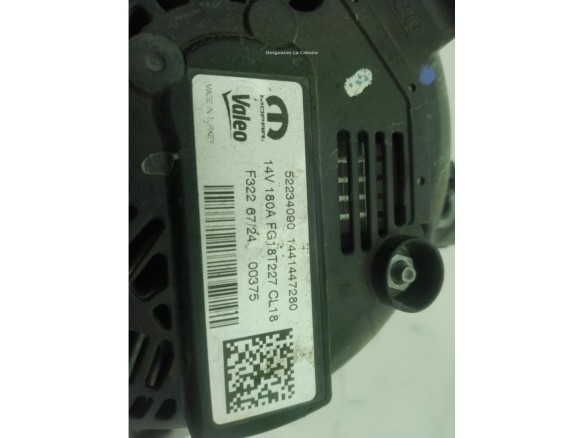 0000052234090 ALTERNADOR FIAT DUCATO Furgón (250_, 290_)|Desguaces La Cabaña