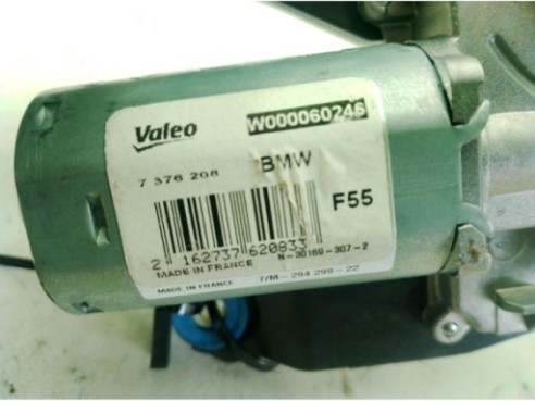 67637376208 MOTOR LIMPIAPARABRISAS TRA MINI MINI (F55)|Desguaces La Cabaña