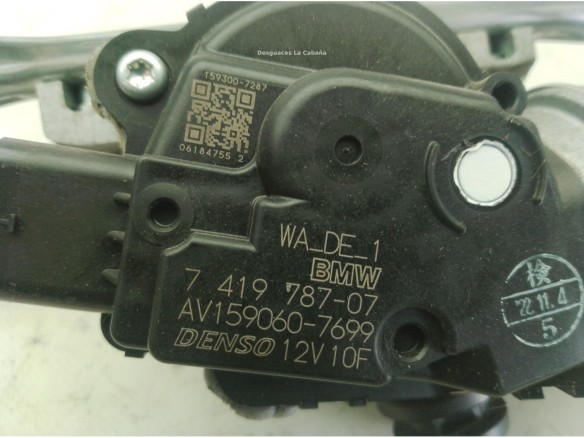 61617419787 MOTOR LIMPIAPARABRISAS DEL MINI MINI (F55)|Desguaces La Cabaña