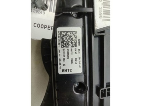 61315A41F48 MANDO CLIMA MINI MINI (F55)|Desguaces La Cabaña