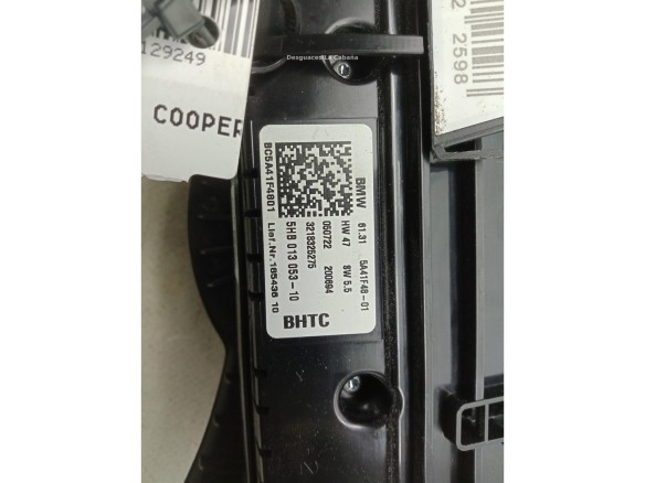 61315A41F48 MANDO CLIMA MINI MINI (F55)|Desguaces La Cabaña