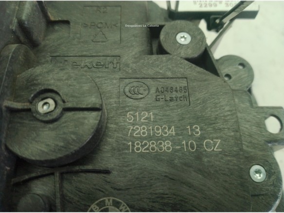 51217281934 CERRADURA PUERTA LAT DEL DER MINI MINI (F55)|Desguaces La Cabaña