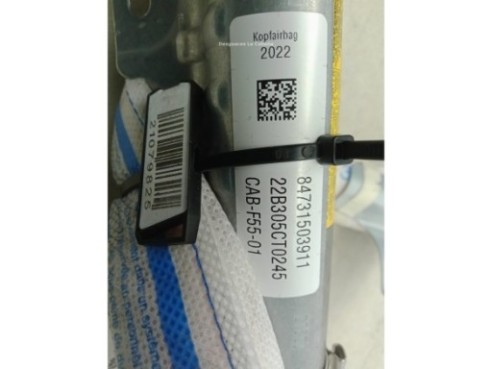 72127315039 AIRBAG CORTINA IZQ MINI MINI (F55)|Desguaces La Cabaña