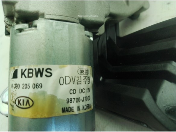 98700J7000 MOTOR LIMPIAPARABRISAS TRA KIA CEED Sportswagon (CD)|Desguaces La Cabaña