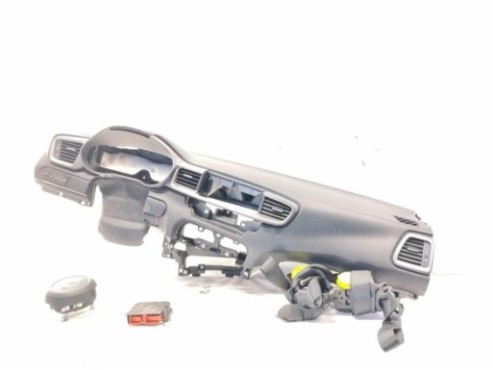  0499P1000034 KIT AIRBAGS + SALPICADERO + CINTURONES O ANCLAJE + CENTRALIT KIA CEED Sportswagon (CD)|Desguaces La Cabaña