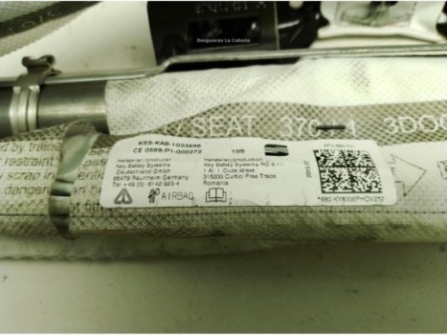 AIRBAG CORTINA IZQ SEAT LEON (5F1)|Desguaces La Cabaña