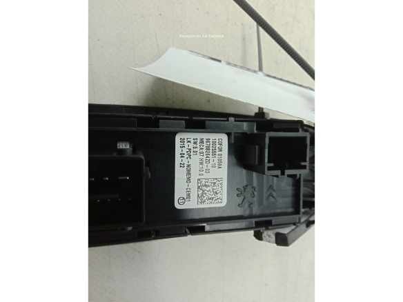 98421760ZD MANDO ELEVALUNAS PUERTA LAT DEL IZQ CITROEN C4 Picasso II|Desguaces La Cabaña