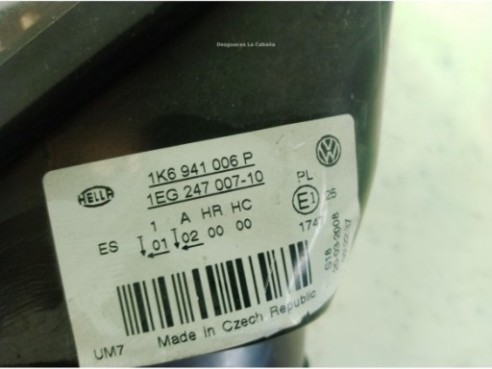 1K6941030P, 1K6941006P FARO DERECHO VW GOLF V (1K1)|Desguaces La Cabaña